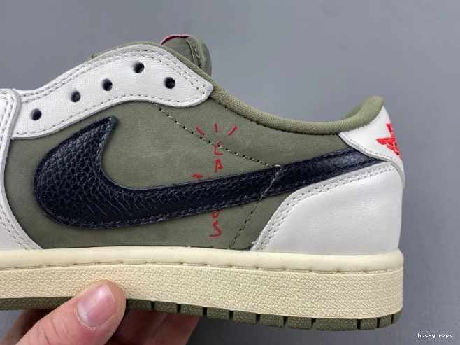 Cheap Husky DM7866-200 LOW 1 TRAVIS X AIR JORDAN MEDIUM OG OLIVE SCOTT 0728